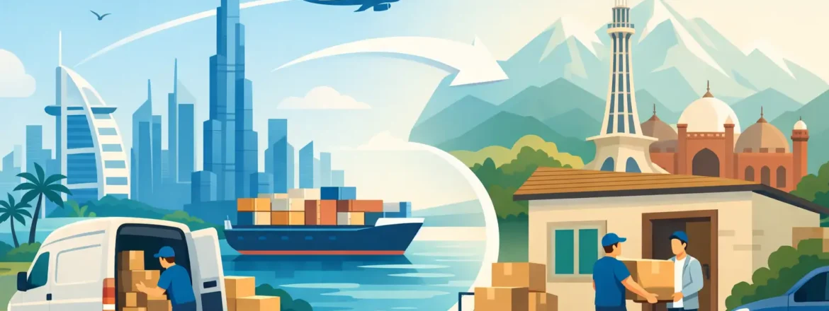 Door to Door Cargo Dubai to Pakistan