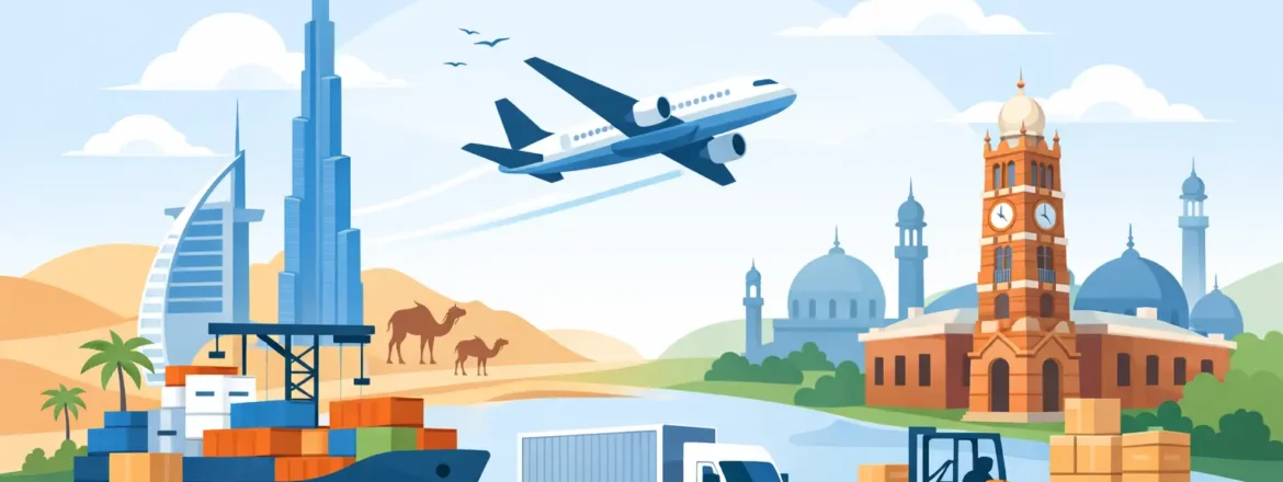 Dubai to Faisalabad Cargo Made Simple