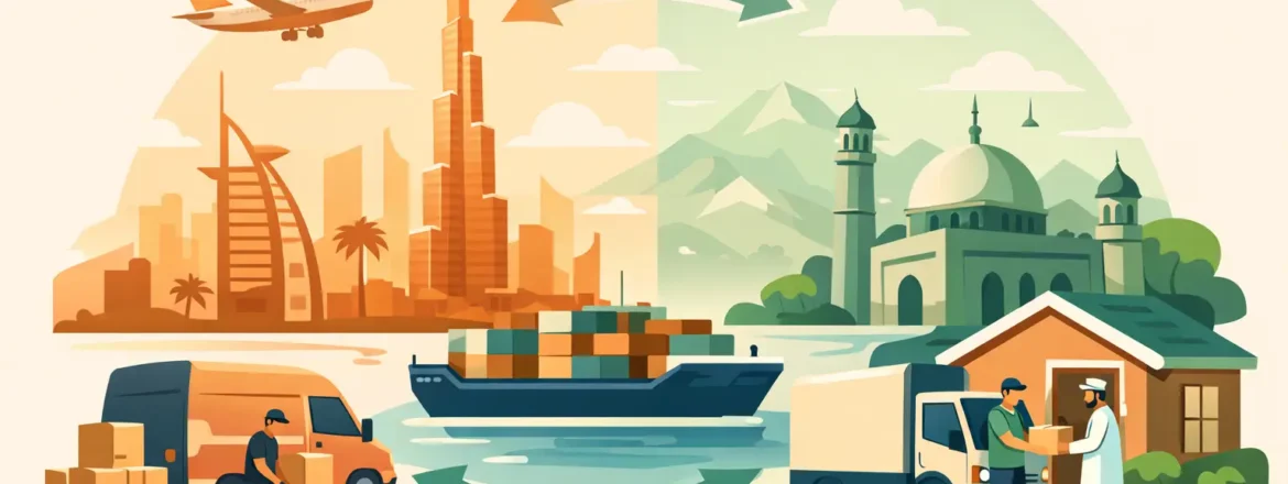 Dubai to Pakistan Door to Door Cargo