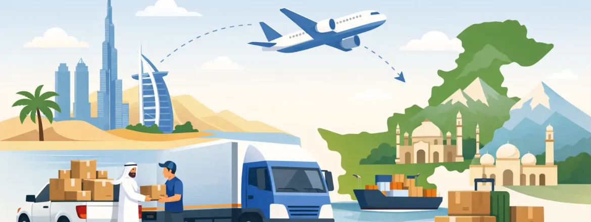 Home Pickup Cargo Dubai to Pakistan Made Easy