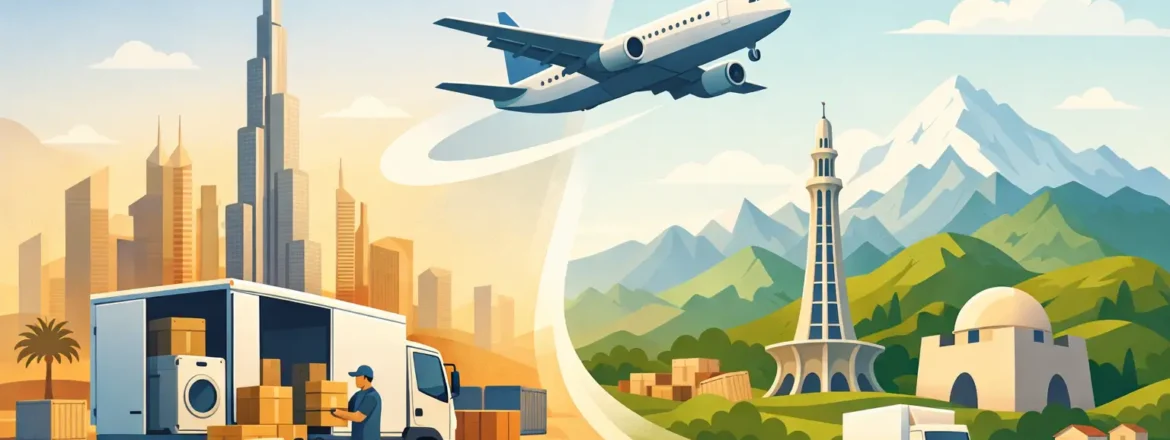 Household Cargo Dubai to Pakistan Made Simple