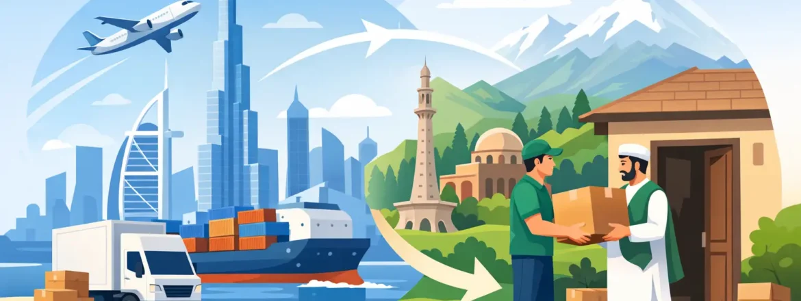 Best Cargo Company Dubai to Pakistan for Door Delivery
