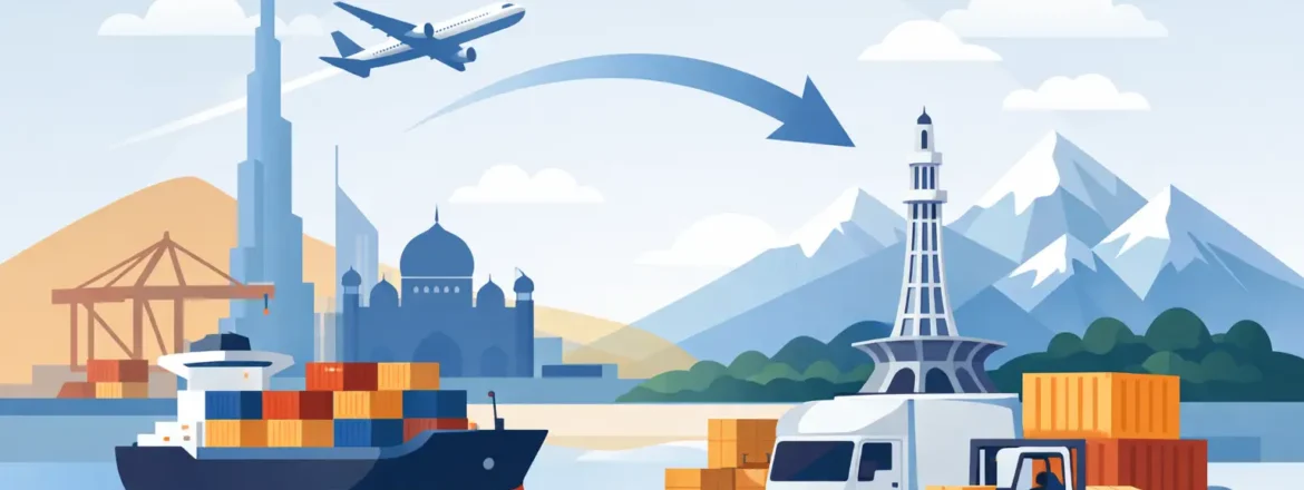 Cargo Near Me Pakistan From the UAE
