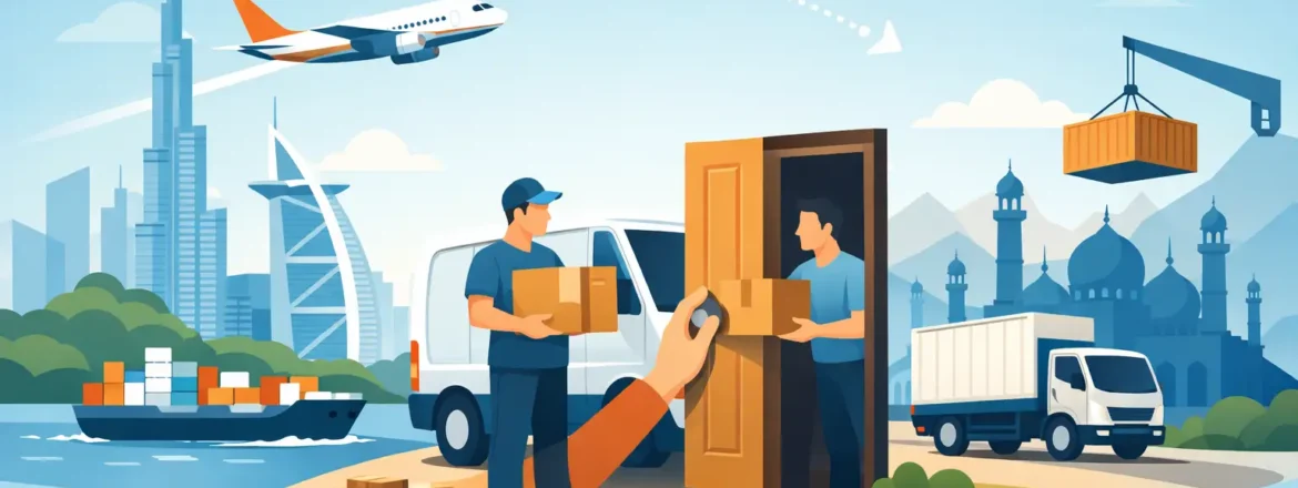 Door to Door Delivery Pakistan From Dubai