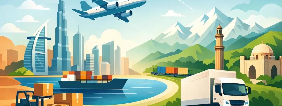 Dubai to Pakistan Cargo 40 Days Delivery