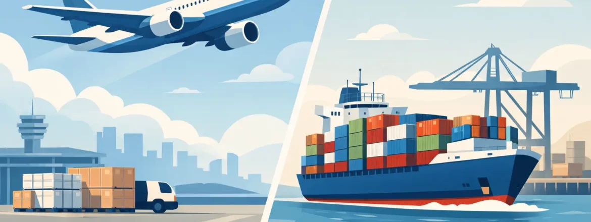 Air Freight vs Sea Freight for UAE Shipments