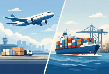 Air Freight vs Sea Freight for UAE Shipments