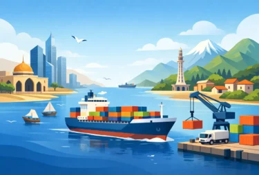 Ajman to Pakistan by Sea Cargo for Homes and Trade