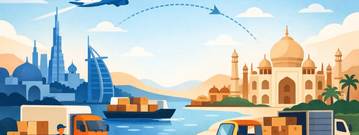 India Cargo Delivery From the UAE Made Simple