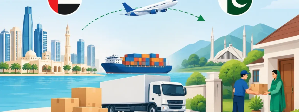 Ajman → Pakistan Cargo for Safe Home Delivery