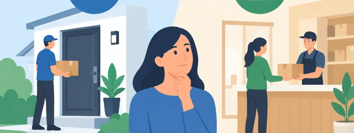 Door Delivery Versus Collection: Which Fits?