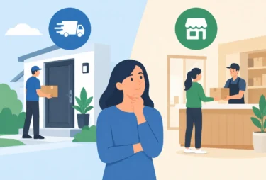 Door Delivery Versus Collection: Which Fits?