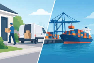 Door to Door vs Port Shipping Compared